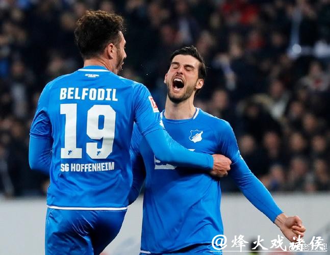 德甲综合：霍芬海姆胜沙尔克 帕德博恩一胜难求